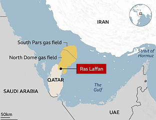 ЦИЈЕНЕ ЕНЕРГЕНАТА СКОЧИЛЕ НАКОН НАПАДА ИРАНА НА ГАСНО ПОСТРОЈЕЊЕ У КАТАРУ