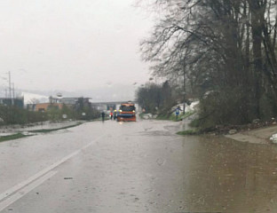 УСПОРЕН САОБРАЋАЈ НА УЛАЗУ У ДОБОЈ