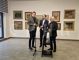 МИЛИВОЈЕ УНКОВИЋ ОТВОРИО ИЗЛОЖБУ "СРПСКО СЛИКАРСТВО ПОЧЕТКОМ 20. ВИЈЕКА"