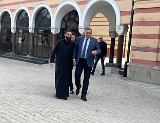 ДОДИК СЕ САСТАО СА МИТРОПОЛИТОМ ЈЕФРЕМОМ