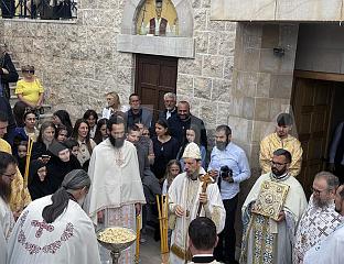 МИТРОПОЛИТ ДИМИТРИЈЕ СЛУЖИО У ХРАМУ ВАСКРСЕЊА ХРИСТОВОГ У ПРЕБИЛОВЦИМА