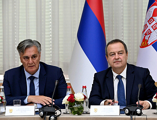 ПРЕДСЈЕДНИК СРПСКЕ СУТРА СА МИНИСТРОМ ДАЧИЋЕМ