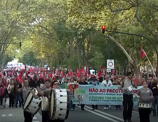 МАСОВНЕ ДЕМОНСТРАЦИЈЕ ПРОТИВ РЕФОРМЕ ЗАКОНА О РАДУ