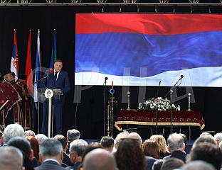 ДОДИК: НЕЋЕМО ЗАБОРАВИТИ, БОЛ ПРОСУТА У ЈАСЕНОВЦУ И ДОЊОЈ ГРАДИНИ ЖИВЈЕЋЕ ВИЈЕКОВИМА