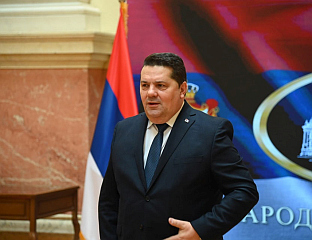 СТЕВАНДИЋ СА АМБАСАДОРОМ ШВЕДСКЕ