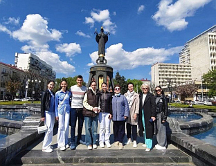 СРЕДЊОШКОЛЦИ НА СВЕРУСКОМ ПАТРИОТСКОМ ФОРУМУ У КРАСНОДАРУ