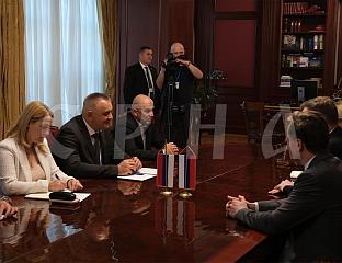 MINIĆ: WITH RUSSIAN DELEGATION ON COOPERATION IN MULTIPLE AREAS