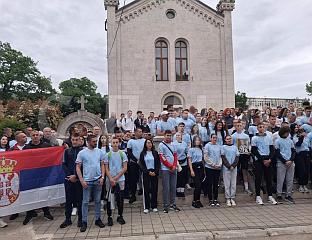MORE THAN 300 PILGRIMS SET OFF ON PILGRIMAGE TO OSTROG