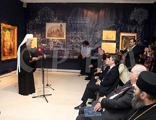 ПАТРИЈАРХ ПОРФИРИЈЕ ОТВОРИО РЕПРЕЗЕНТАТИВНУ ИЗЛОЖБУ О СВЕТОМ САВИ