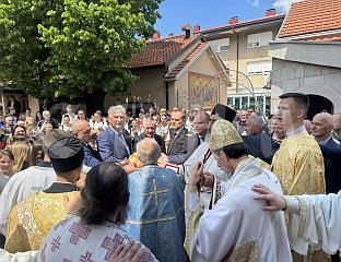 СВЕЧАНО НА УЛИЦАМА ГРАДА, ПРОСЛАВА СЛАВЕ ОПШТИНЕ И САБОРНОГ ХРАМА