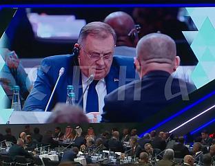 ДОДИК ПОЧЕО ОБРАЋАЊЕ: ЗА МАЛЕ ДРЖАВЕ БИТНО ПОНАШАЊЕ ВЕЛИКИХ СИЛА