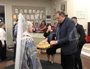 REPUBLIKA SRPSKA DELEGATION ARRIVES IN ST. PETERSBURG