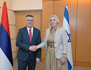 CVIJANOVIĆ: MEETING WITH SA'AR REAFFIRMS FRIENDSHIP BETWEEN SRPSKA AND STATE OF ISRAEL