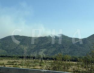 ГРОМ ИЗАЗВАО ПОЖАР У СЕЛУ СЕДЛАРИ