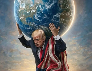 ТРАМП ОБЈАВИО ФОТОГРАФИЈУ НА КОЈОЈ НА ЛЕЂИМА ДРЖИ ПЛАНЕТУ ЗЕМЉУ