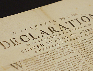 COPY OF THE DECLARATION OF INDEPENDENCE DISCOVERED IN BRITISH ARCHIVES