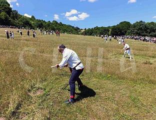 MIRKO KECMAN - WINNER OF THE BALKANA GRASS-MOWING COMPETITION