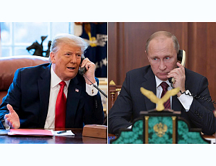 PUTIN AND TRUMP DISCUSS UKRAINE AND THE MIDDLE EAST