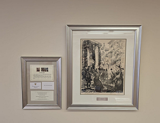 LITHOGRAPH "VICTORY," A GIFT FROM PUTIN, ADORNS OVAL HALL OF NATIONAL ASSEMBLY