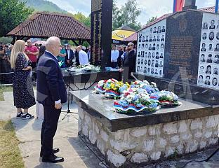 СТЕВАНОВИЋ: СА ПОШТОВАЊЕМ СЕ СЈЕЋАТИ СРПСКИХ ЖРТАВА СТРАДАЛИХ НА ПЕТРОВДАН, ДА СЕ ОВАКВО СТРАДАЊЕ НИКАДА И НИКОМЕ НЕ ПОНОВИ