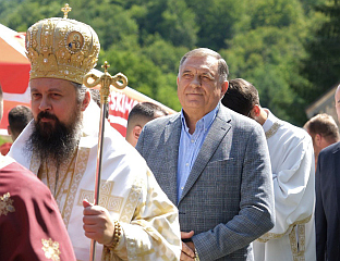 DODIK: IT IS IMPORTANT TO GATHER AROUND THE CHURCH, ESPECIALLY TODAY WHEN CHRISTIANITY IN THE BALKANS IS UNDER ATTACK