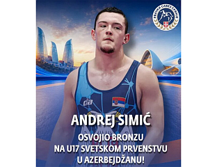 ANDREJ SIMIĆ WINS BRONZE AT CADET WORLD CHAMPIONSHIPS