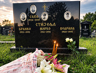 POPOVIĆ: MY FATHER AND GRANDFATHER WERE KILLED ON THE PETROVAC ROAD; I REMEMBER AND BEAR WITNESS
