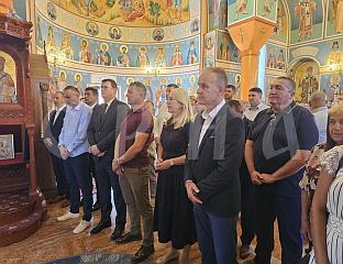 ЛИТУРГИЈА И ПАРАСТОС ЗА ПОГИНУЛЕ БОРЦЕ, ПРИСУСТВУЈЕ ЦВИЈАНОВИЋЕВА