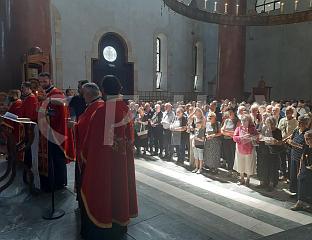 MEMORIAL SERVICE HELD AT ST. MARK'S CHURCH IN BELGRADE FOR SERBS KILLED IN OPERATION STORM
