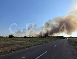 НА ОБИЛАЗНИЦИ СЕ УСПОСТАВЉА САОБРАЋАЈ НАКОН ГАШЕЊА ПОЖАРА НА ОТВОРЕНОМ
