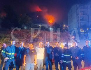 ТРЕБИЊСКИ ВАТРОГАСЦИ МАКСИМАЛНО АНГАЖОВАНИ ДА ЗАШТИТЕ ЉУДЕ И ОБЈЕКТЕ У БАОШИЋИМА