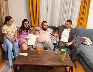 KLOKIĆ VISITS FAMILY THAT RETURNED FROM AUSTRIA TO OMARSKA