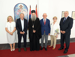 ПАТРИЈАРХ ПРИМИО ПРЕДСТАВНИКЕ ФОНДА ДИЈАСПОРЕ ЗА МАТИЦУ