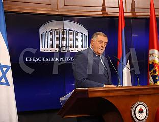 ДОДИК: СА ПРИЈАТЕЉИМА ИЗ ИЗРАЕЛА КРЕИРАЋЕМО ПРОЈЕКТЕ У ВРИЈЕДНОСТИ ОКО ДВИЈЕ МИЛИЈАРДЕ ДОЛАРА
