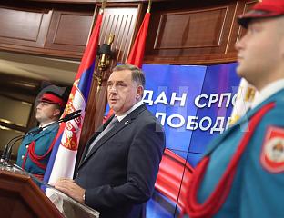 DODIK: STRONGER THAN ALL BORDERS - FLAG THAT UNITES SERBIA AND SRPSKA