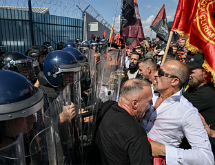 ПОЈАЧАНО ПРИСУСТВО ПОЛИЦИЈЕ ЗБОГ НАЈАВЉЕНИХ ПРОТЕСТА ПРИСТАЛИЦА ТЕРОРИСТИЧКЕ ОВК