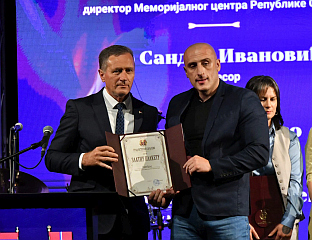 КРУЉ: ЗЛАТНА ПЛАКЕТА ДОДАТНИ ПОДСТРЕК ЗА НОВЕ УСПЈЕХЕ НА ПОНОС СРПСКЕ