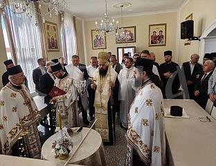 ВЛАДИКА САВА ОСВЕШТАО ОБНОВЉЕНУ ЗАДУЖБИНУ МИТРОПОЛИТА ГЕОРГИЈА НИКОЛАЈЕВИЋА