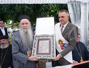 ОСВЕШTАН ХРАМ ХРИСTА СПАСИTЕЉА У ДОЊЕМ БРЕЗИКУ