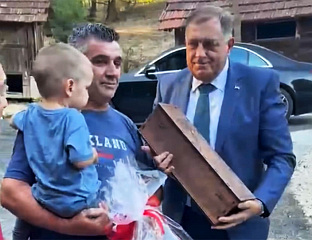 ДОДИК: НЕКАДАШЊЕМ ГАРДИСТИ ЗЛАТКУ ДЕВИЋУ ИСПУЊЕНА ЖЕЉА ДА ДО ЊЕГОВОГ ИМАЊА СТИГНЕ ПУТ