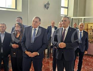 МИНИЋ И ДОДИК ПОСЈЕТИЛИ ЦРКВУ СВЕТОГ ГЕОРГИЈА