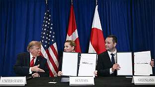 ТРАМП ПОТПИСАО СПОРАЗУМ СА ДАНСКОМ И ГРЕНЛАНДОМ