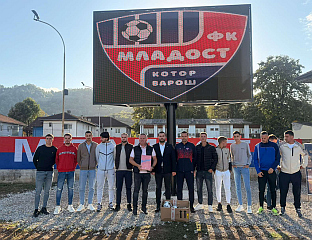 IGOR DODIK AND ZELJKOVIĆ PROVIDE FC MLADOST WITH NEW SCOREBOARD