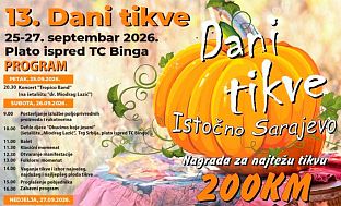 ПОЧИЊЕ МАНИФЕСТАЦИЈА "ДАНИ ТИКВЕ", УЧЕСТВУЈЕ ОКО 80 ИЗЛАГАЧА