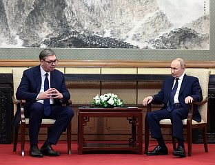 PUTIN: VUČIĆ PURSUES BALANCED POLICY; I HOPE HE WILL BE PRIME MINISTER