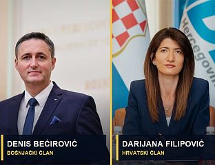 ФИЛИПОВИЋЕВА И ДАЉЕ У ВОЂСТВУ ЗА ХРВАТСКОГ ЧЛАНА ПРЕДСЈЕДНИШТВА, А БЕЋИРОВИЋ ЗА БОШЊАЧКОГ