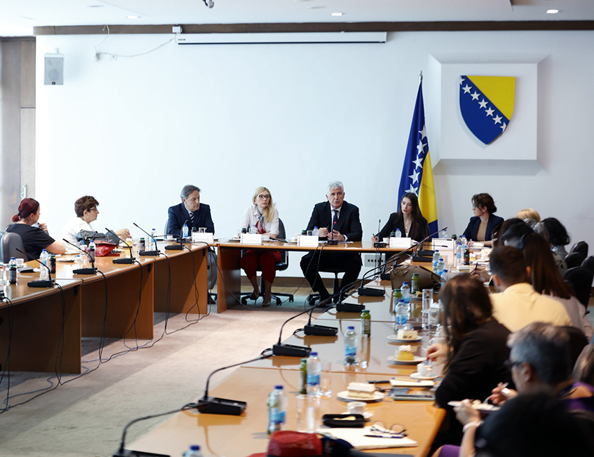 САРАЈЕВО, 20. ЈУНА /СРНА/ - Предсједавајући Дома народа Парламентарне скупштине БиХ Драган Човић рекао је да БиХ нема стратегију спољне политике и да иступи у иностранству чланова Предсједништва и министра иностраних послова у Савјету министара без усаглашеног става не воде ничем добром.