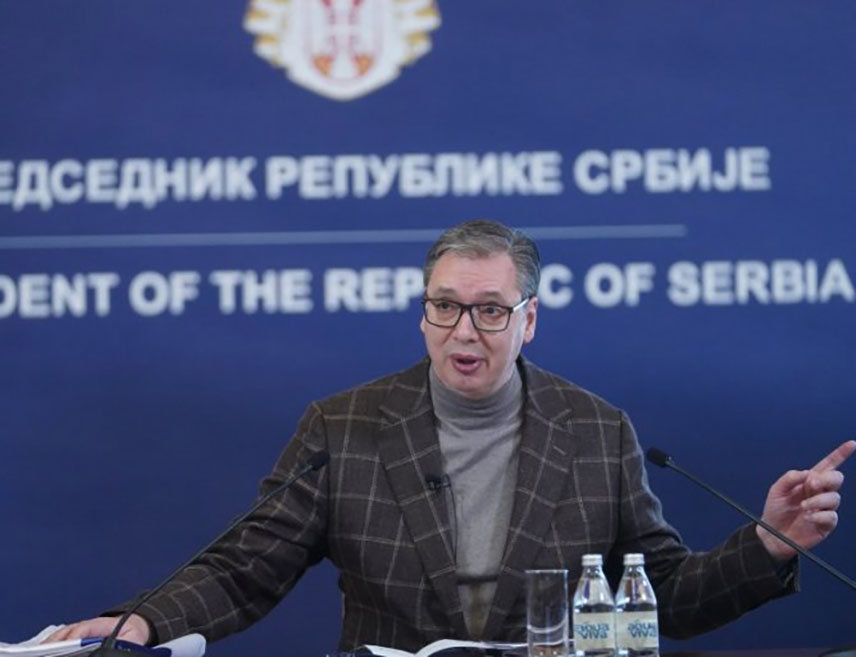 БЕОГРАД, 11. ДЕЦЕМБРА /СРНА/ - Предсједник Србије Александар Вучић рекао је вечерас да је његова идеја да на мјесту трагедије на Жељезничкој станици у Новом Саду, гдје је погинуло 15 људи, буде подигнут споменик који ће свједочити о томе да их Србија никада неће заборавити.