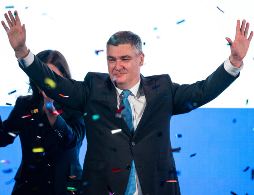 БЕОГРАД, 13. ЈАНУАРА /СРНА/ - Предсједник Савеза Срба из региона Миодраг Линта оцијенио је да је побједа Зорана Милановића на предсједничким изборима  Хрватској очекивана, јер је својим ставовима добио повјерење не само љевице, којој припада, већ и значајног дијела гласача десне опције.