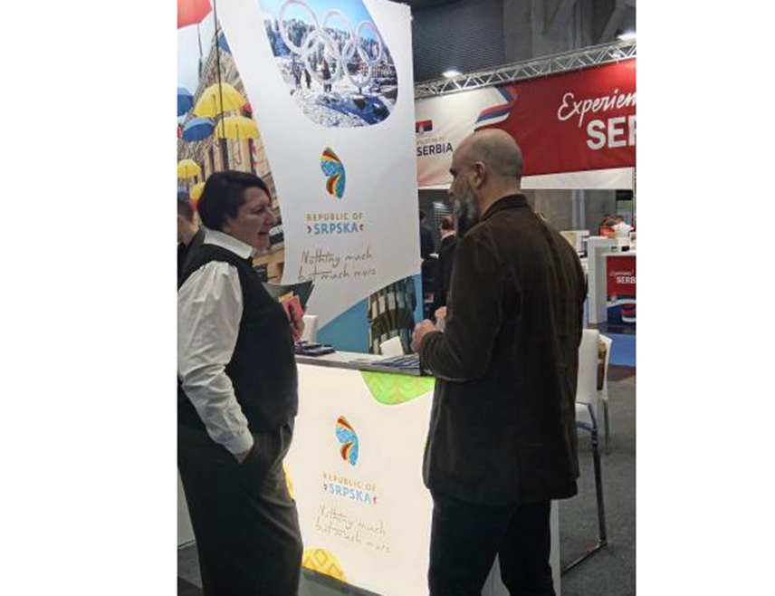 БЕЧ, 16. ЈАНУАРА /СРНА/ - У Бечу је данас отворен Међународни сајам туризма на којем се представља и туристичка понуда Републике Српске са акцентом на скијање, рафтинг, кањонинг и друге видове активног туризма за које туристи из Аустрије показују посебно интересовање, рекла је Срни Санела Шимун из Туристичке организације Републике Српске.